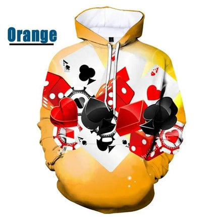 Men King Poker Graphics 3D Hoodies - Hoodies - oufisun - Mad Fly Essentials