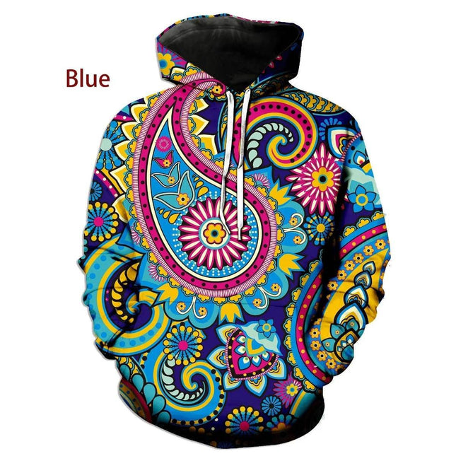 Men 3D Psychedelic Graffiti Hoodies - Hoodies - Fitness Essentials - Mad Fly Essentials