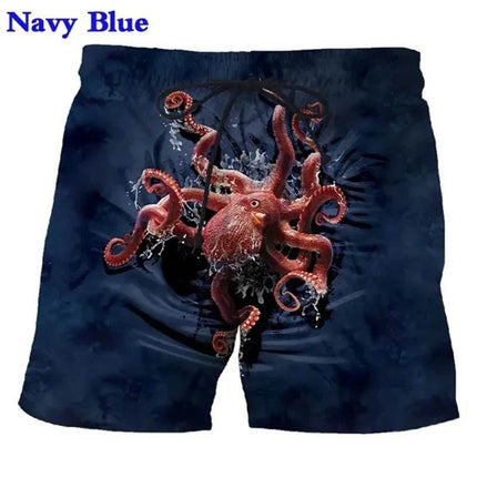 Men 3D Summer Animal Pattern Boardshorts - Boardshorts - TrendSetter - Mad Fly Essentials