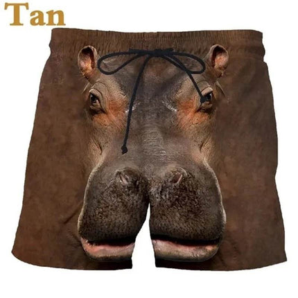 Men 3D Summer Animal Pattern Boardshorts - Boardshorts - TrendSetter - Mad Fly Essentials
