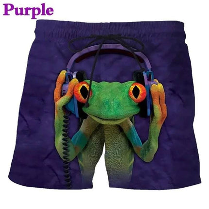 Men 3D Summer Animal Pattern Boardshorts - Boardshorts - TrendSetter - Mad Fly Essentials