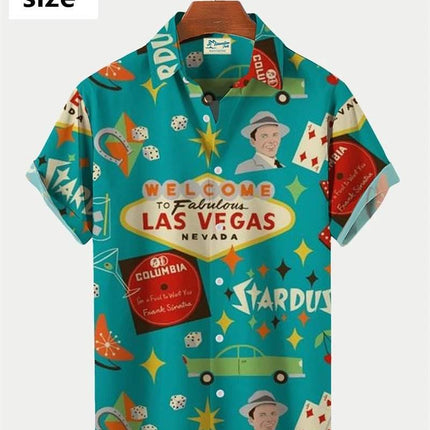 Men 3D Summer Hawaiian Medieval Poker Shirt - Shirt - TrendSetter - Mad Fly Essentials