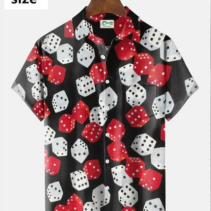 Men 3D Summer Hawaiian Medieval Poker Shirt - Shirt - TrendSetter - Mad Fly Essentials