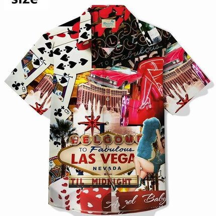 Men 3D Summer Hawaiian Medieval Poker Shirt - Shirt - TrendSetter - Mad Fly Essentials