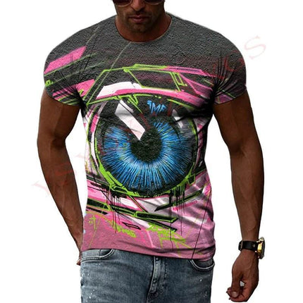 Men 3D Summer Street Art Graffiti Shirt - Shirt - Gioio - Mad Fly Essentials