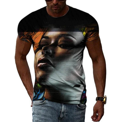 Men 3D Summer Street Art Graffiti Shirt - Shirt - Gioio - Mad Fly Essentials