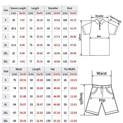 Men 3D Trendsetter Summer King Tracksuit - Tracksuit - TrendSetter - Mad Fly Essentials