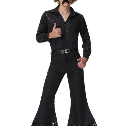 Men 70s Retro Couple Cosplay Costume Outfits - Mad Fly Essentials