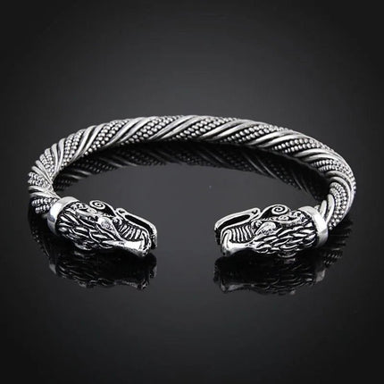 Men Accessories Viking Medieval Wolf Norse Bracelet - Men Accessories - Dawapara - Mad Fly Essentials