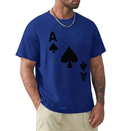 Men Ace of Spades Poker Party Summer Shirt - Shirt - TrendSetter - Mad Fly Essentials