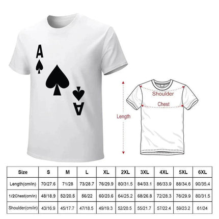 Men Ace of Spades Poker Party Summer Shirt - Shirt - TrendSetter - Mad Fly Essentials