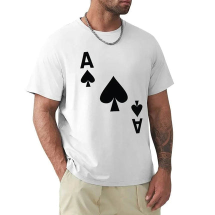 Men Ace of Spades Poker Party Summer Shirt - Mad Fly Essentials