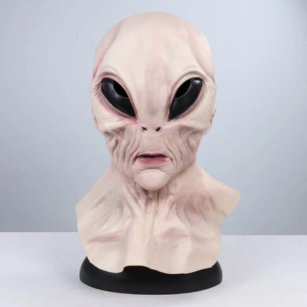 Men Alien Horror UFO Skull Costume Mask - Costume Mask - Party Essentials - Mad Fly Essentials