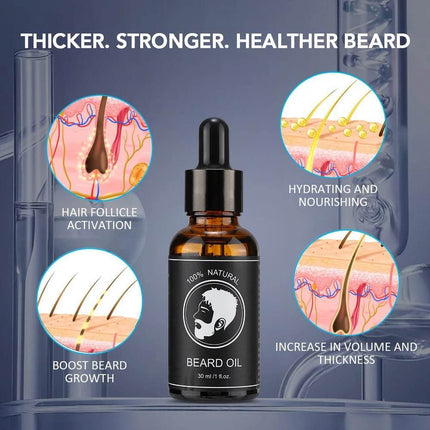 Men All - Natural Nourish Oil Beard Care - Beard Care - Sevich - Mad Fly Essentials