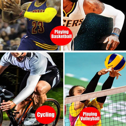 Men Arm Sleeves Compression Elbow Cover - Mad Fly Essentials