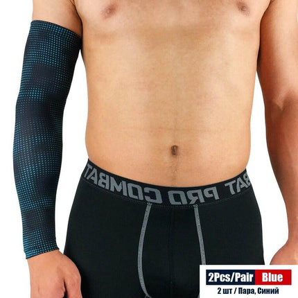 Men Arm Sleeves Compression Elbow Cover Fitness Essentials - Fitness Essentials - SPOSAFE - Mad Fly Essentials