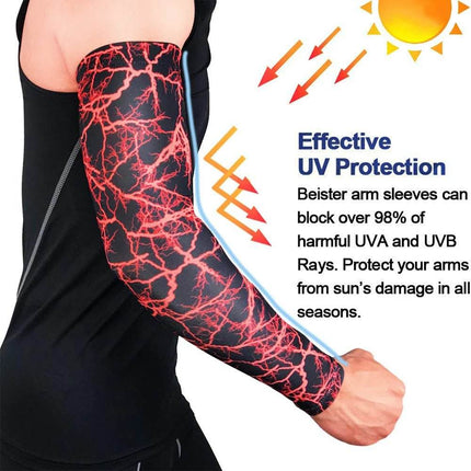 Men Arm Sleeves Compression Elbow Cover - Mad Fly Essentials