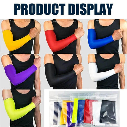 Men Arm Sleeves Compression Elbow Cover Fitness Essentials - Fitness Essentials - SPOSAFE - Mad Fly Essentials