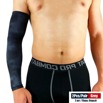Men Arm Sleeves Compression Elbow Cover Fitness Essentials - Fitness Essentials - SPOSAFE - Mad Fly Essentials