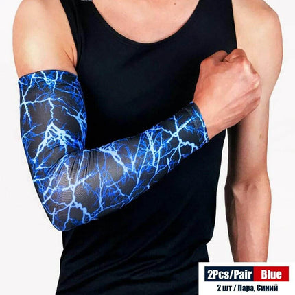 Men Arm Sleeves Compression Elbow Cover Fitness Essentials - Fitness Essentials - SPOSAFE - Mad Fly Essentials