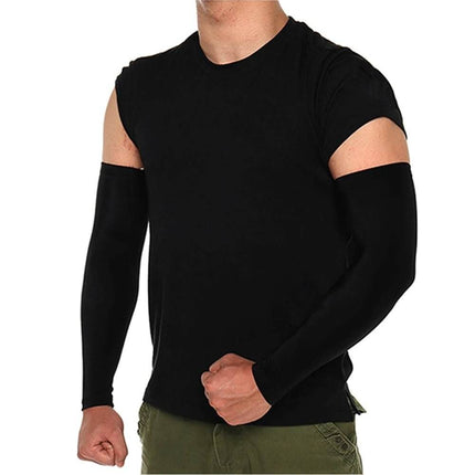 Men Arm Sleeves Compression Elbow Cover - Mad Fly Essentials