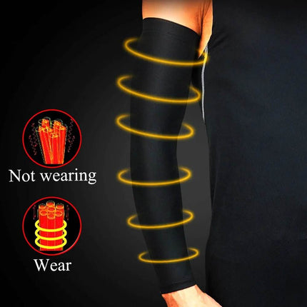 Men Arm Sleeves Compression Elbow Cover - Mad Fly Essentials