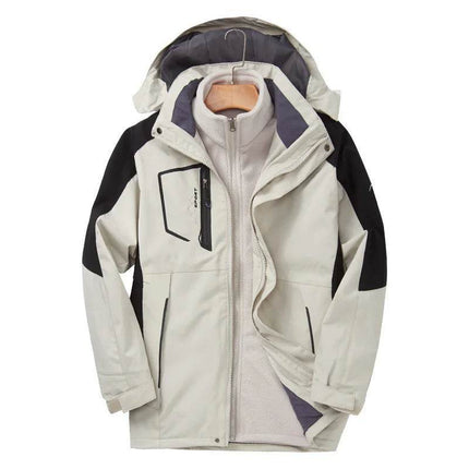 Men Autumn Winter 3in1 Mountaineering Jacket - Jacket - MANTORS - Mad Fly Essentials