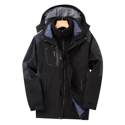 Men Autumn Winter 3in1 Mountaineering Jacket - Jacket - MANTORS - Mad Fly Essentials