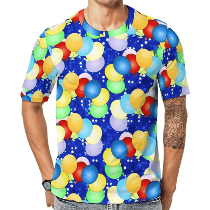 Men Balloon Animal Twister Short Tees - Mad Fly Essentials