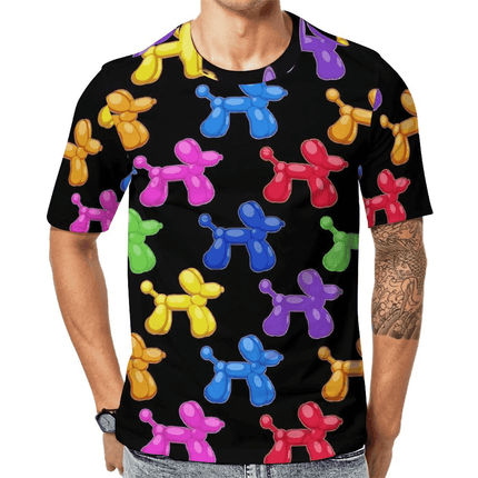 Men Balloon Animal Twister Short Shirt - Shirt - Wish Shape - Mad Fly Essentials