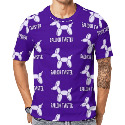 Men Balloon Animal Twister Short Shirt - Mad Fly Essentials