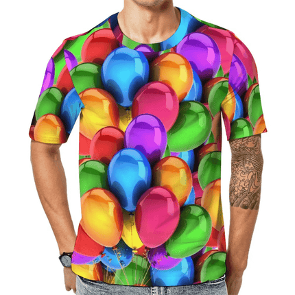 Men Balloon Animal Twister Short Shirt - Shirt - Wish Shape - Mad Fly Essentials