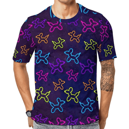 Men Balloon Animal Twister Short Shirt - Shirt - Wish Shape - Mad Fly Essentials
