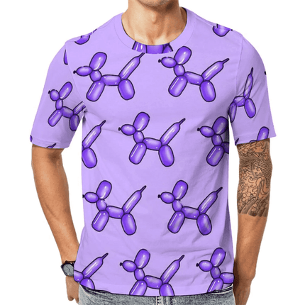 Men Balloon Animal Twister Short Shirt - Shirt - Wish Shape - Mad Fly Essentials