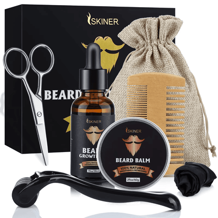 Men Enhancer Oil Growth Beard Care Kits - Mad Fly Essentials