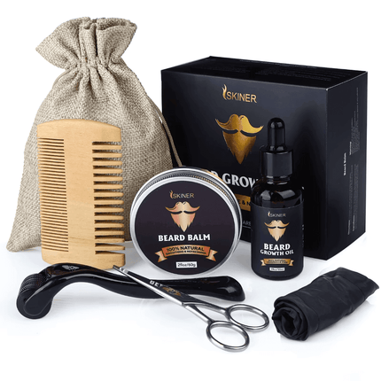 Men Beard Enhancer Oil Growth Kit - Mad Fly Essentials