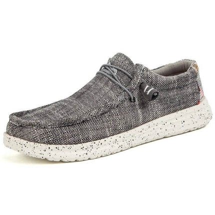 Men Breathable Casual Denim Canvas Loafers - Loafers - MIXIDELAI - Mad Fly Essentials