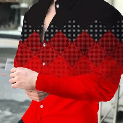 Men Business Casual Black 3D Party Shirt - Shirt - Metaphor - Mad Fly Essentials