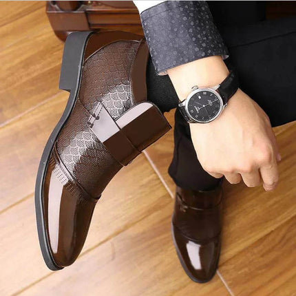 Men Business Casual Chelsea Ankle Boots - Boots - BC - Mad Fly Essentials