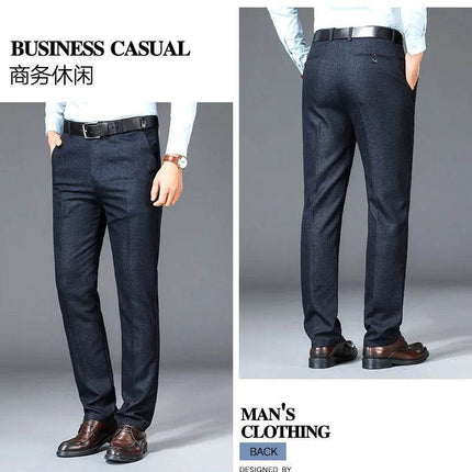 Men Business Casual Formal Suit Pants - Pants - Favocent - Mad Fly Essentials