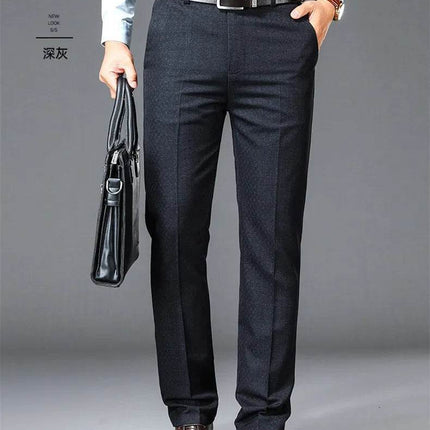 Men Business Casual Formal Suit Pants - Pants - Favocent - Mad Fly Essentials