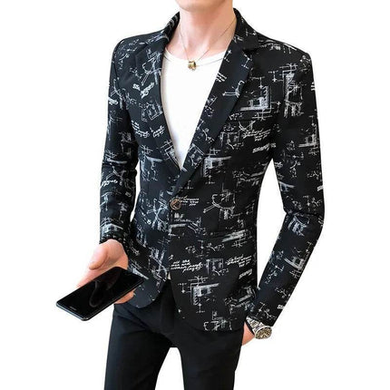 Men Business Casual Wedding Party Blazer - Blazer - BC - Mad Fly Essentials