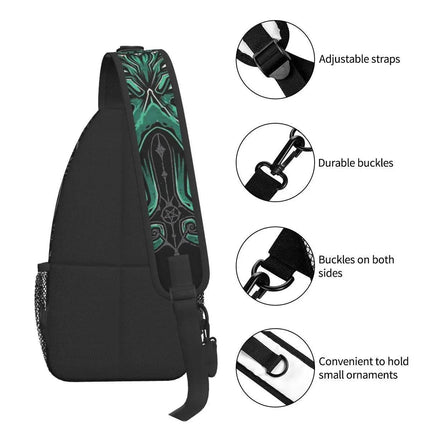 Men Call of Cthulhu Crossbody Backpack - Backpack - TACTIFANS - Mad Fly Essentials