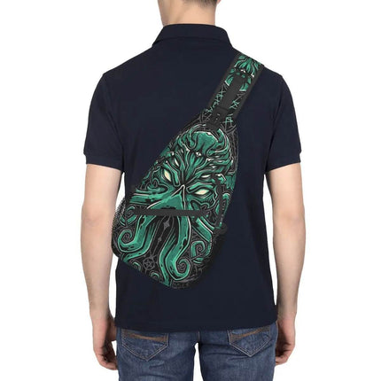 Men Call of Cthulhu Crossbody Backpack - Backpack - TACTIFANS - Mad Fly Essentials