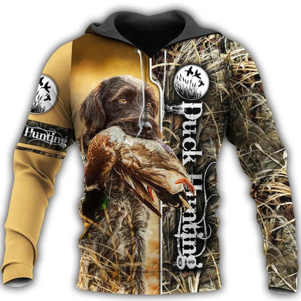 Men Camouflage Pullover Sweatshirt Animal 3D Hoodies - Hoodies - TrendSetter - Mad Fly Essentials