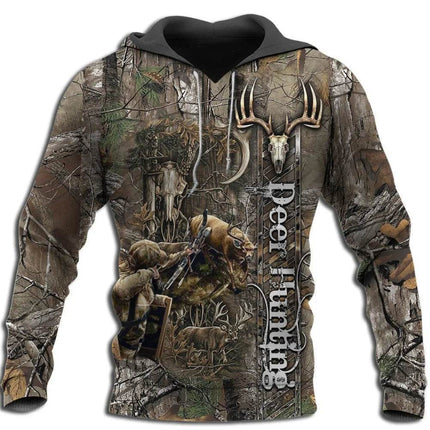 Men Camouflage Pullover Sweatshirt Animal 3D Hoodies - Hoodies - TrendSetter - Mad Fly Essentials