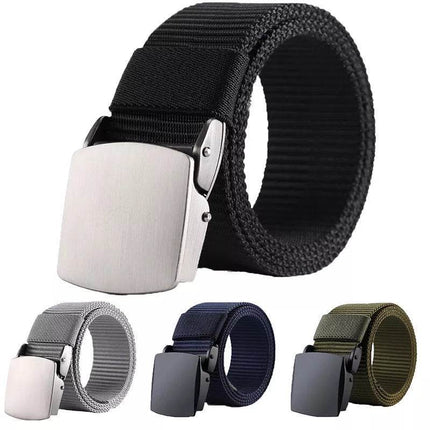 Men Canvas All - Match Buckle Belt Fashion Men Accessories - Men Accessories - TACTIFANS - Mad Fly Essentials