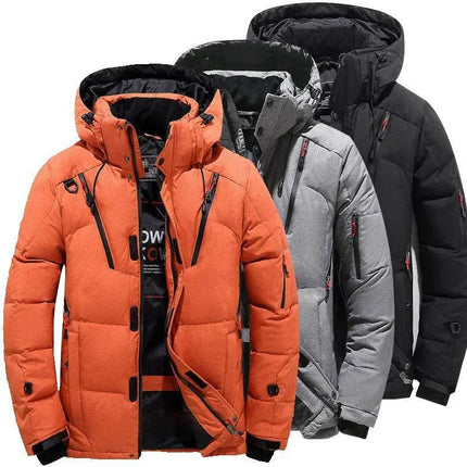 Men Casual Thick Down Snow S - 5XL Parka Outerwear - Outerwear - Favocent - Mad Fly Essentials