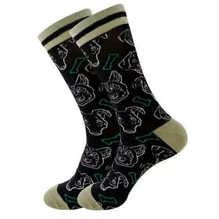 Men Combed 3D Funny Money Socks - Socks - Vogul - Mad Fly Essentials