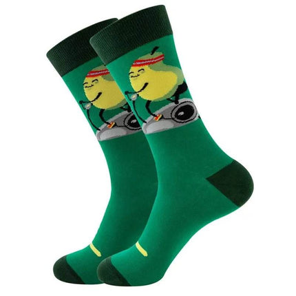 Men Combed 3D Funny Money Socks - Socks - Vogul - Mad Fly Essentials